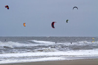 Kite Surfers Whale Beach