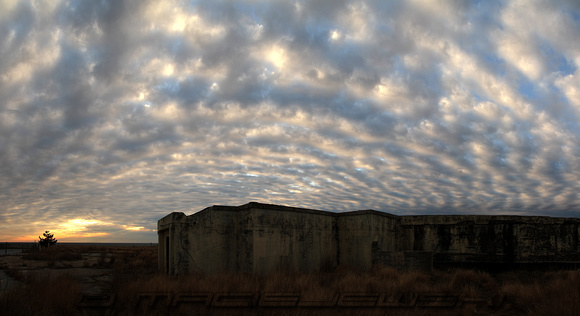 Fort Miles Herring Battery at Sunrise