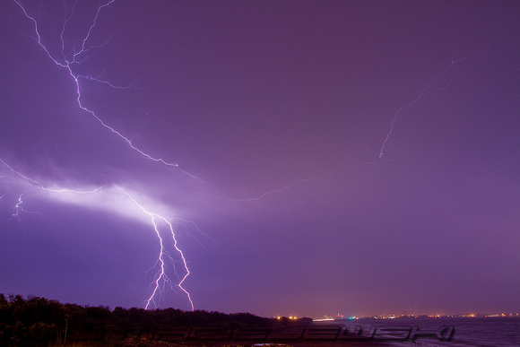 Lightning over Longport 6.9.11
